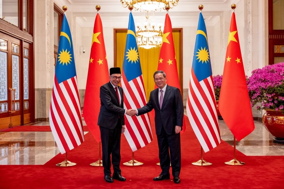 Kunjungan Hormat PM Anwar ke atas Li Qiang Perdana Menteri China