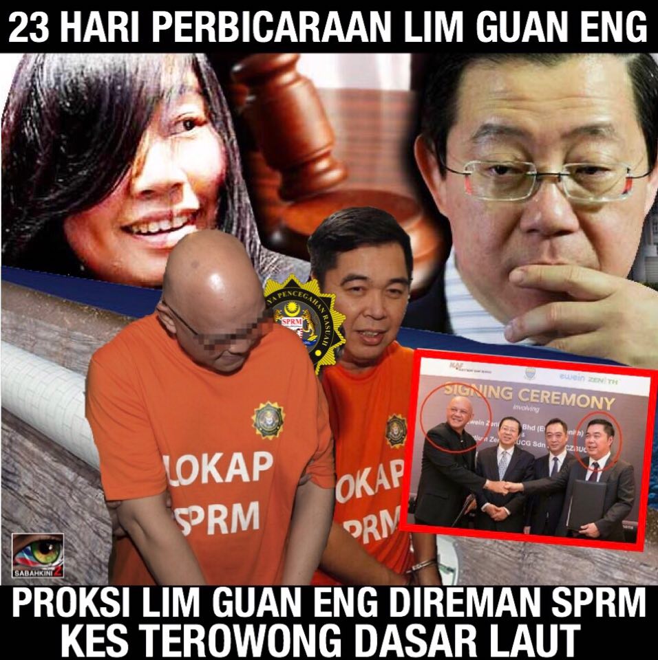 Lim Guan Eng dapat 23 hari proksi projek terowong SPRM reman 6 hari