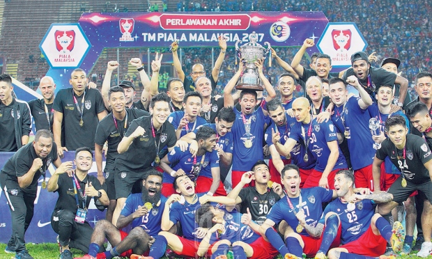  JDT juara Piala Malaysia 2017
