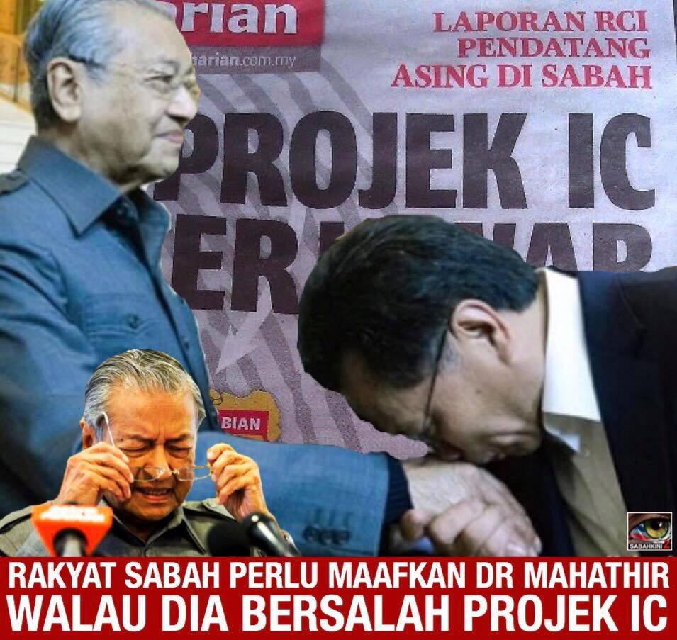 Maafkan Dr Mahathir walau dia bersalah kerana projek IC- Shafie Apdal