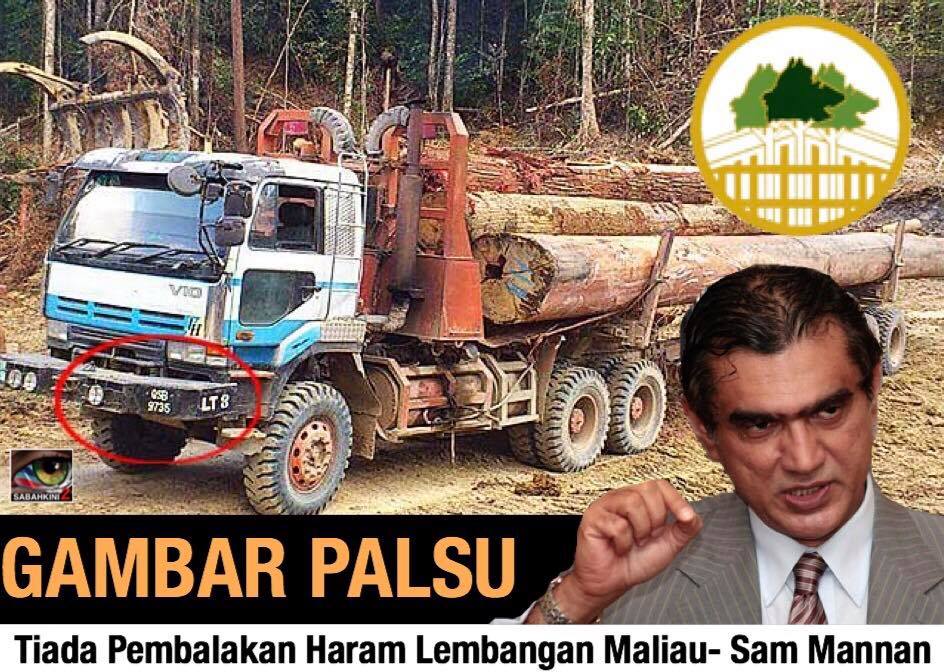 Warisan fitnah Jabatan Perhutanan Sabah guna gambar pembalakan PALSU 