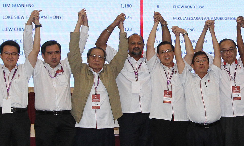 Tiada wakil Melayu menang dalam CEC DAP undi Lim Guan Eng merosot 