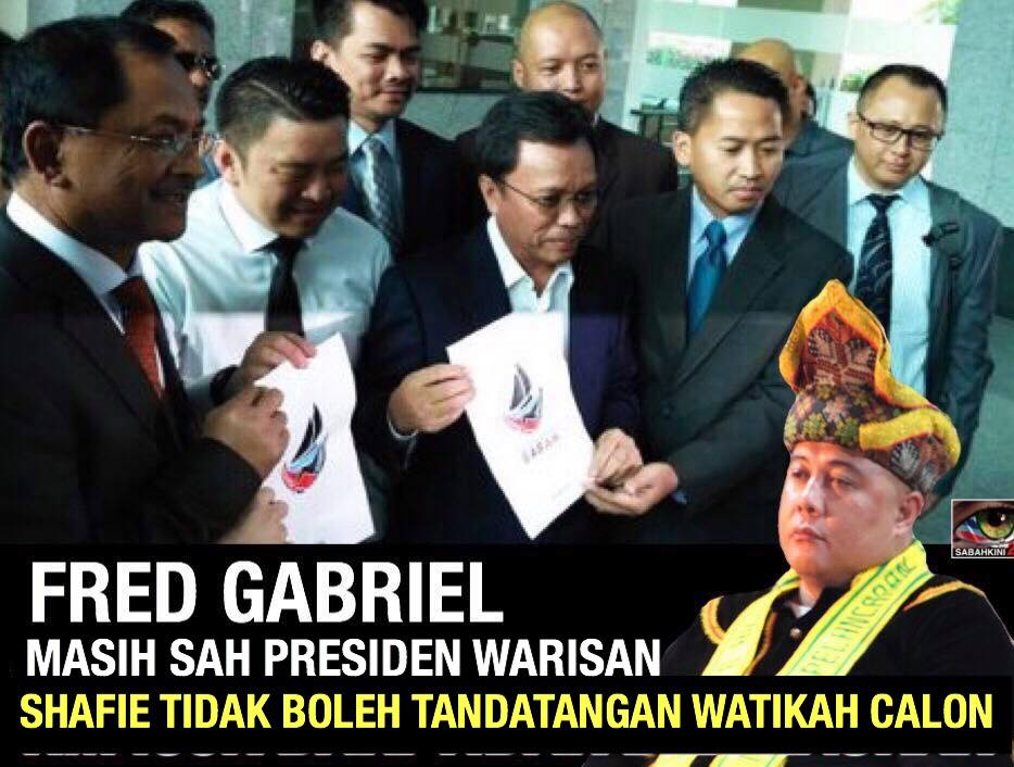 ROS Sahkan Presiden Warisan tak layak tandatangan Watikah Calon PRU14