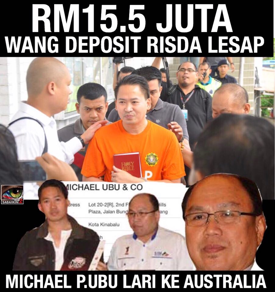 RM15.5 juta lesap Peter direman 3 hari Michael peguam KDM lari ke Australia