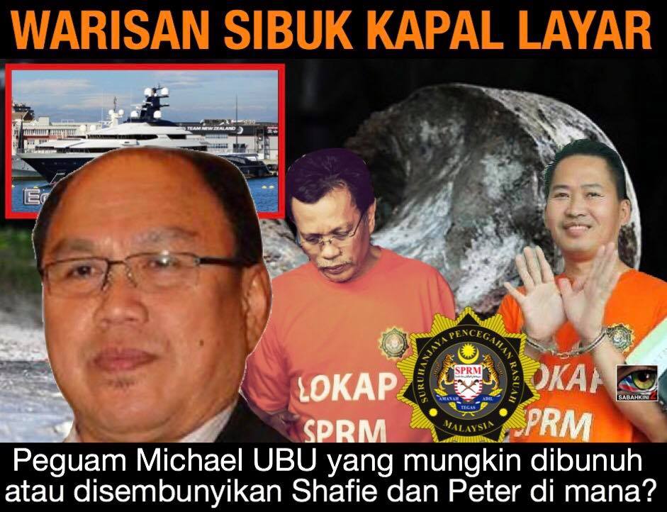 Presiden dan Naib Presiden Warisan arah bunuh atau sembunyikan Peguam Michael P Ubu yang hilang?