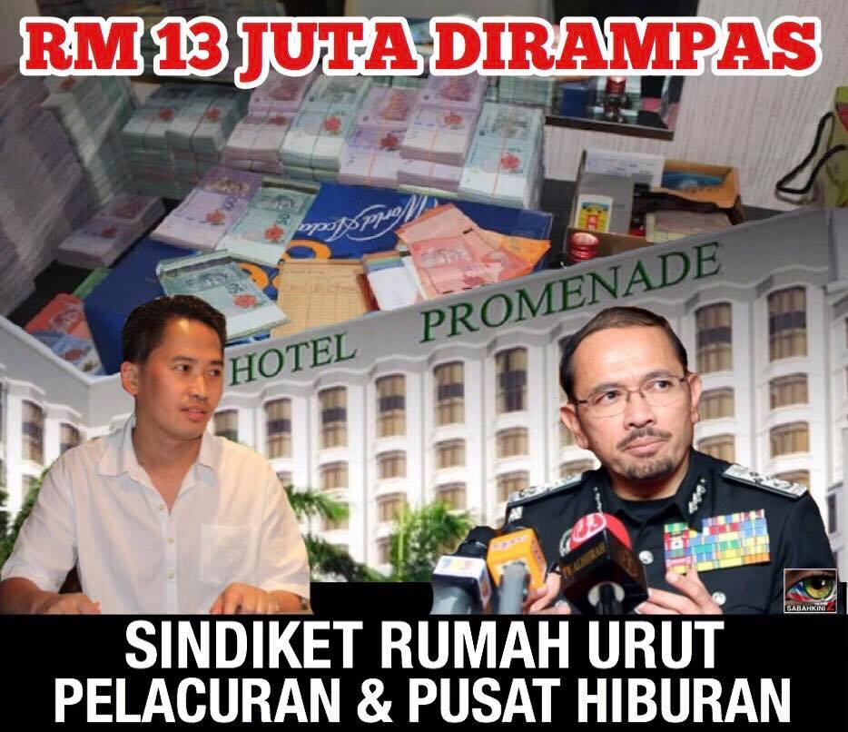 RM13 Juta dirampas di Hotel Promenade milik Peter atau Tan Sri?