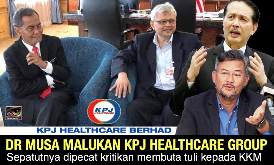 Dr Musa Nordin 'Hentam' KKM malukan KPJ Healthcare Group, Apakah bakal dipecat?