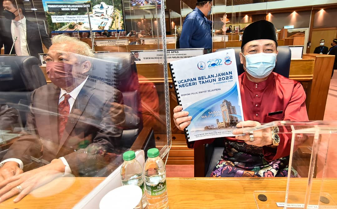 Bajet 2022 : Sabah Catat Hasil Tertinggi Sejak Merdeka