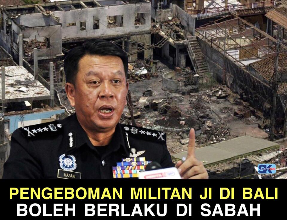 Pengeboman militan JI di Bali boleh berlaku di Sabah?
