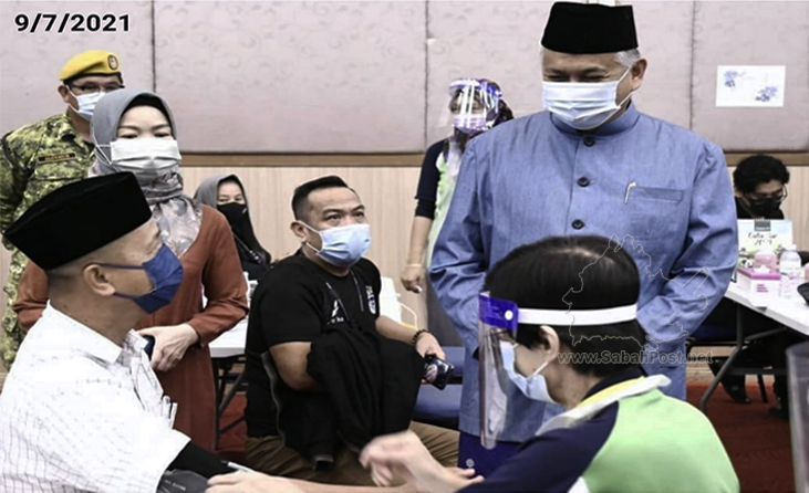 Seramai 3,016 imam masjid dan guru agama Sabah akan menerima vaksin Covid-19.
