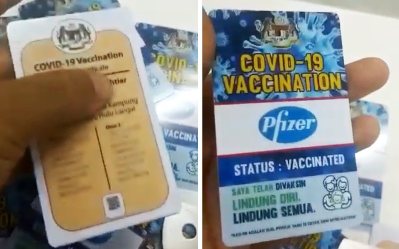 Kad fizikal lengkap vaksin belum dikeluarkan