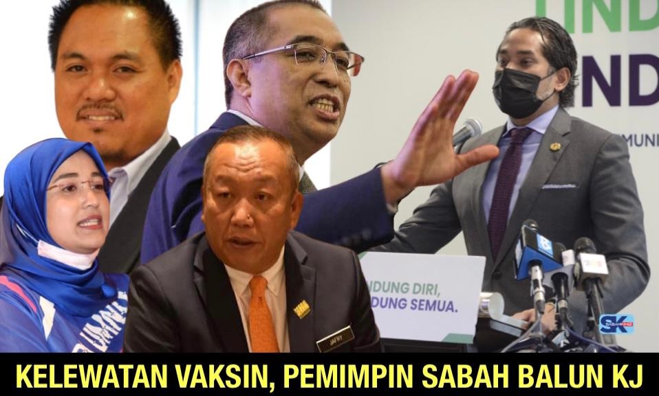 Kelewatan vaksin, pemimpin Sabah balun KJ Menteri Penyelaras PICK