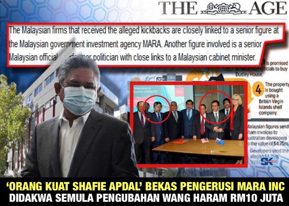 ‘Orang kuat Shafie Apdal’ Bekas Pengerusi Mara Inc didakwa semula pengubahan wang haram RM10 juta