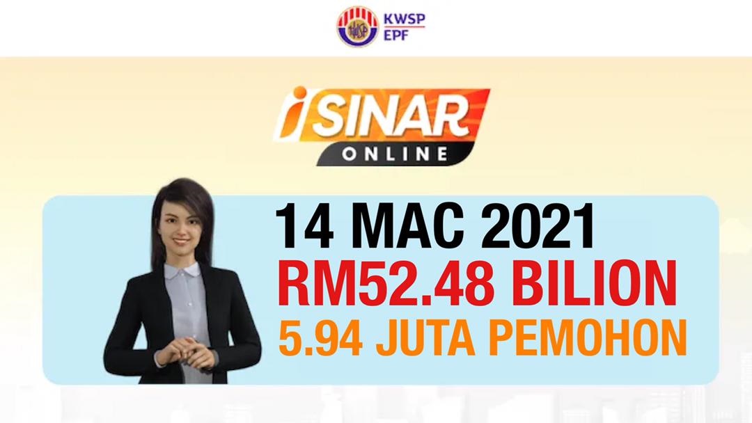 RM52.48 Bilion i-Sinar KWSP diluluskan kepada 5.94 juta pemohon