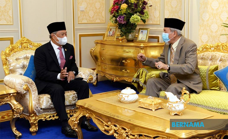 Muhyiddin  Kunjung Hormat Terhadap Yang Dipertua Negeri Sabah
