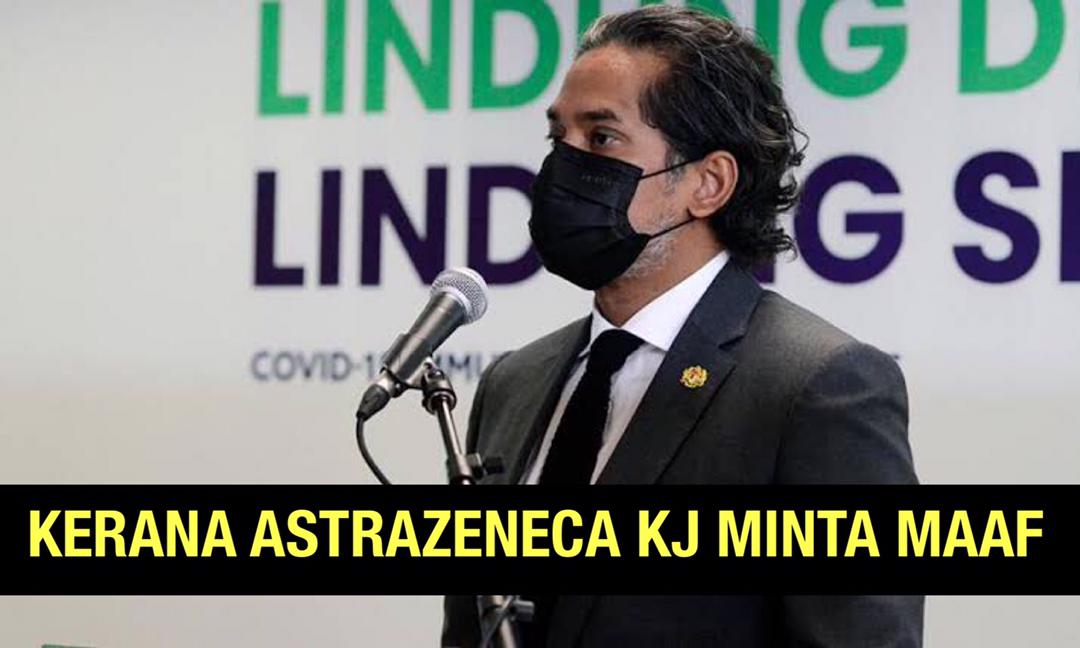 [VIDEO] Khairy mohon maaf isu daftar vaksin AstraZeneca, MAMPU siasat masalah teknikal