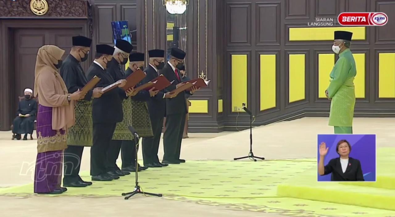 31 Menteri, 38 Timbalan Menteri angkat sumpah di Istana Negara hari ini