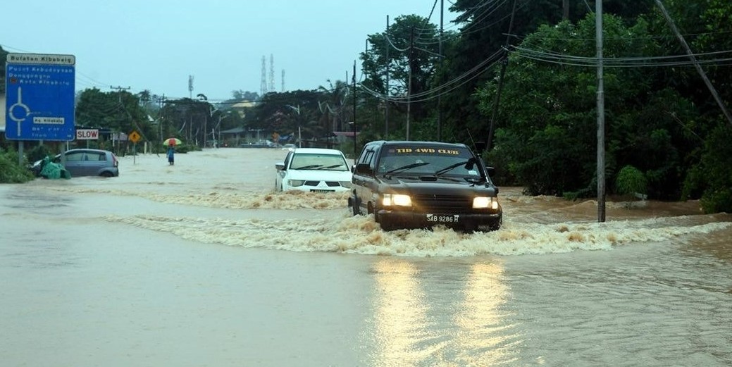 Kota Kinabalu, Penampang dan Tuaran dilanda banjir kilat