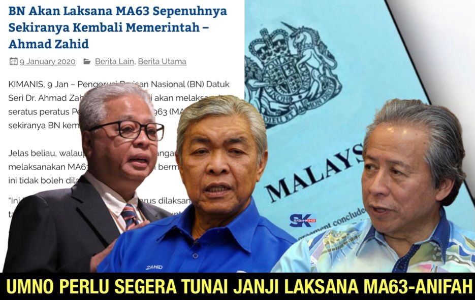 UMNO perlu segera tunai janji laksana MA63  – Anifah