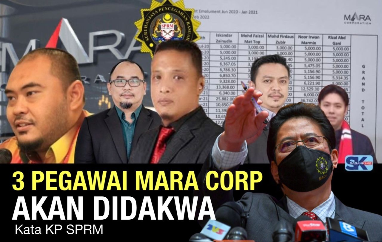 Tiga pegawai Mara Corp akan dituduh dalam masa terdekat - KP SPRM