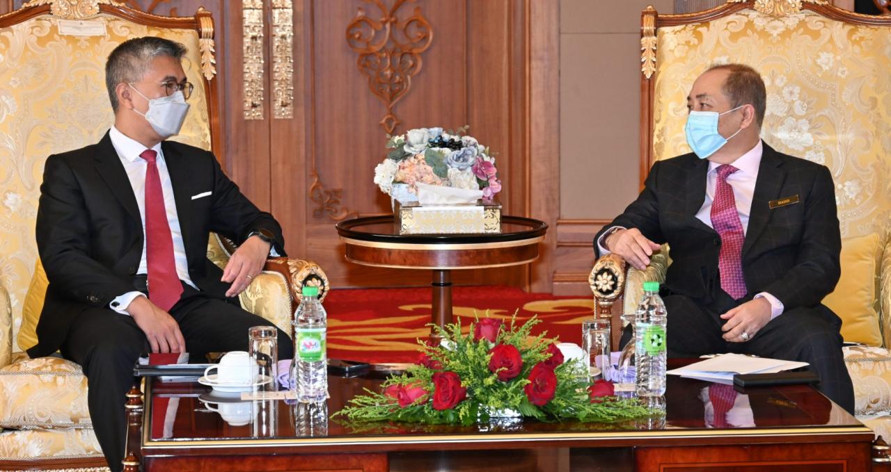Datuk Seri Hajiji terima kunjungan hormat deligasi Menteri Kewangan Malaysia