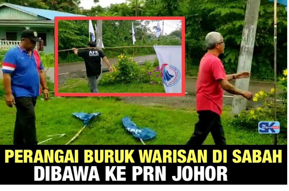 [VIDEO] Habislah Bangsa Johor, perangai buruk Warisan di Sabah dibawa ke PRN Johor!