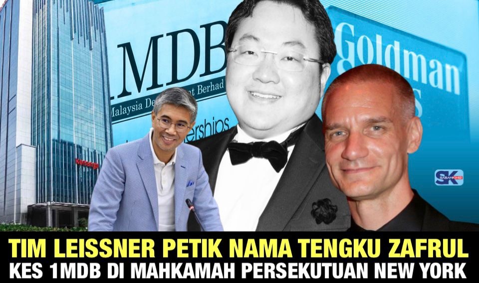 Tim Leissner petik nama Tengku Zafrul kes 1MDB di Mahkamah Persekutuan New York