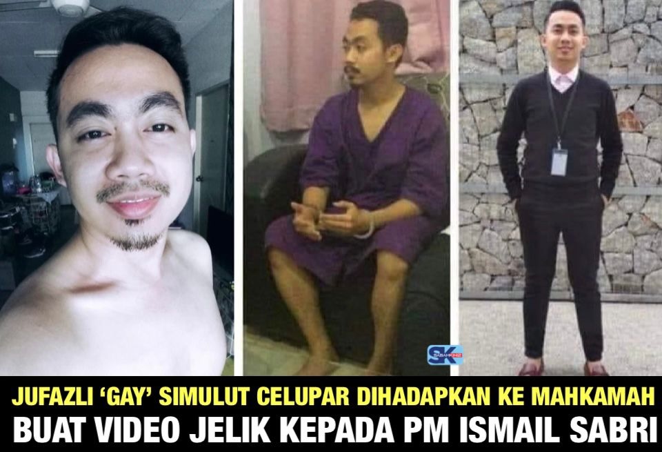 Jufazli ‘Gay’ simulut celupar dihadapkan ke mahkamah buat video jelik kepada PM Ismail Sabri