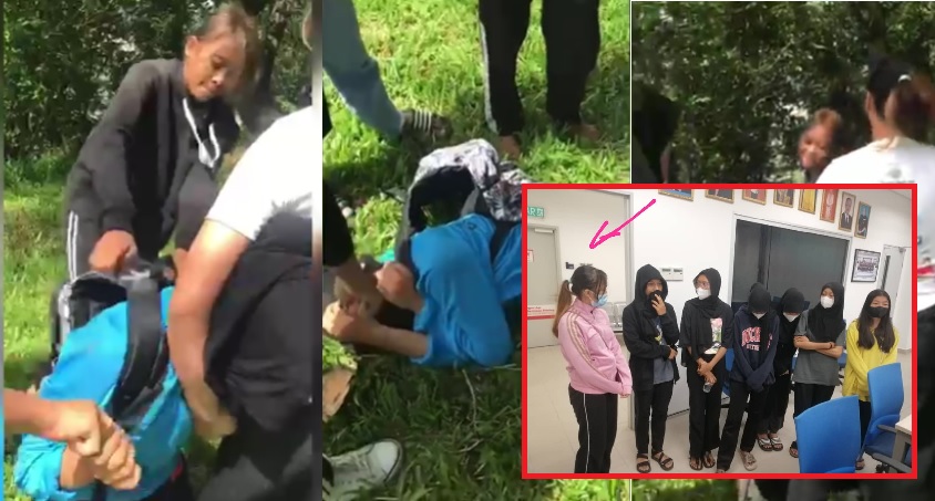 [VIDEO] Kes pukul: Polis KK tahan 6 pelajar perempuan SMK Inanam