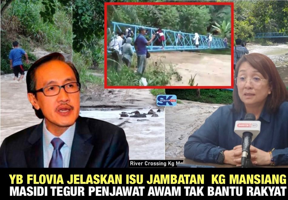 YB Flovia jelaskan isu Jambatan Kg Mansiang, Masidi tegur penjawat awam tak bantu rakyat