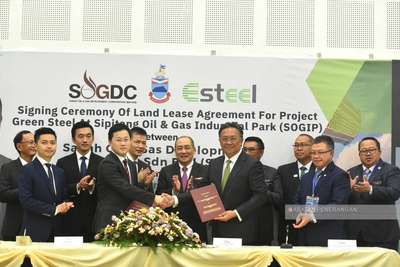 Sabah terima pelaburan hampir RM20 bilion melalui Projek Green Steel