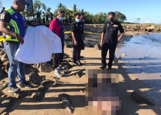 Mayat wanita ditemukan terdampar di pantai Tanjung Aru 