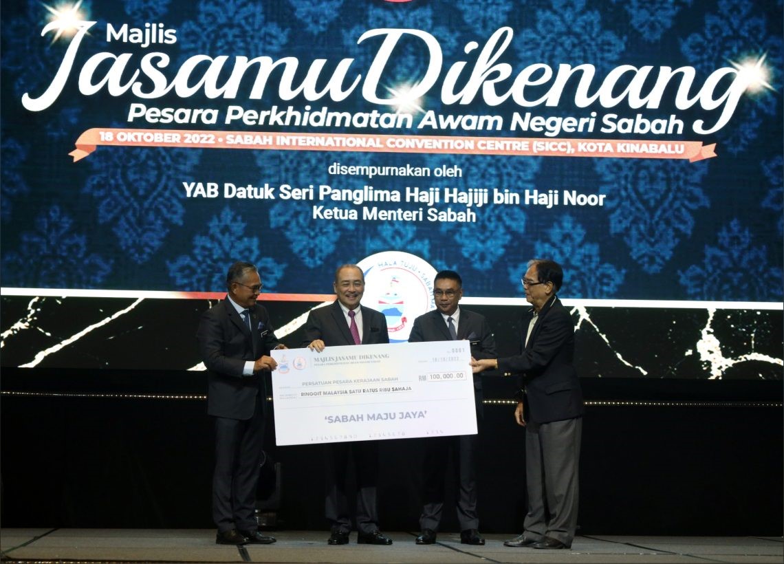 Hajiji umum peruntukan khas RM100,000 untuk persatuan pesara Sabah