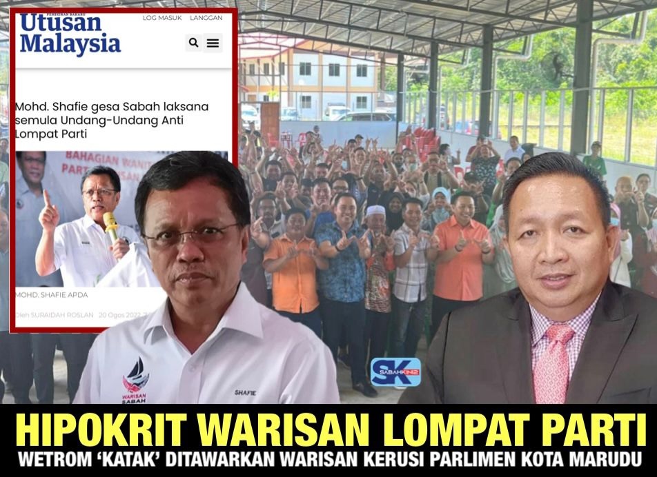 ‘Katak’ Sabah pertama selepas RUU Akta Anti Lompat, ADUN Bandau lompat Warisan tanding Parlimen Kota Marudu