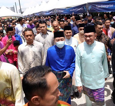 PM hadir Majlis Terbuka Aidilfitri Kerajaan Negeri Sabah
