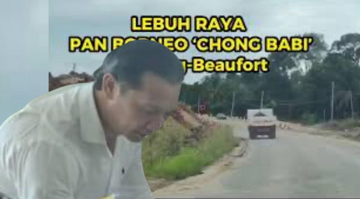 Lebuh Raya Pan Borneo Chong Babi Sipitang Beaufort