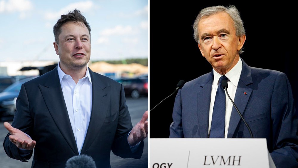 Elon Musk atasi Arnault sebagai orang terkaya dunia