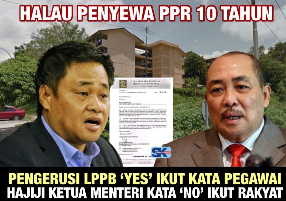 [VIDEO] Halau Penyewa PPR 10 tahun: Pengerusi LPPB 'Yes' ikut kata Pegawai, Ketua Menteri kata 'NO' ikut kata rakyat