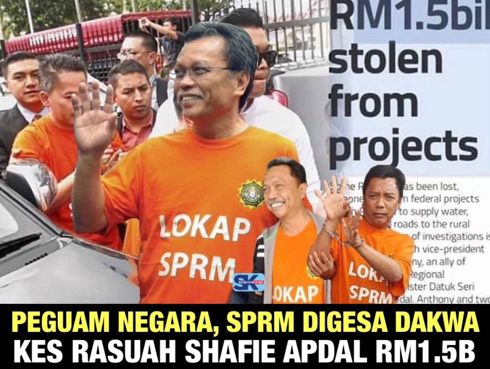 Tidak layak pampasan:  Peguam Negara, SPRM digesa dakwa kes rasuah Shafie Apdal RM1.5B