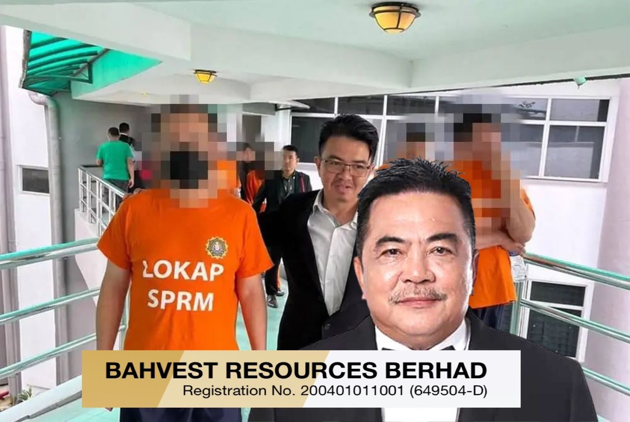 [VIDEO] Tipu Kerajaan Sabah cukai jualan emas, 5 individu berkait Bahvest Resources Berhad direman SPRM
