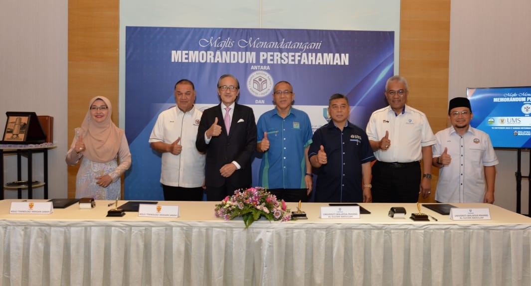 KYS tandatangani MoU bersama UA berkaitan tajaan pendidikan pelajar Sabah