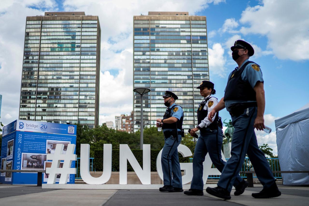 NYPD perketat keselamatan di New York menjelang Perhimpunan Agung PBB