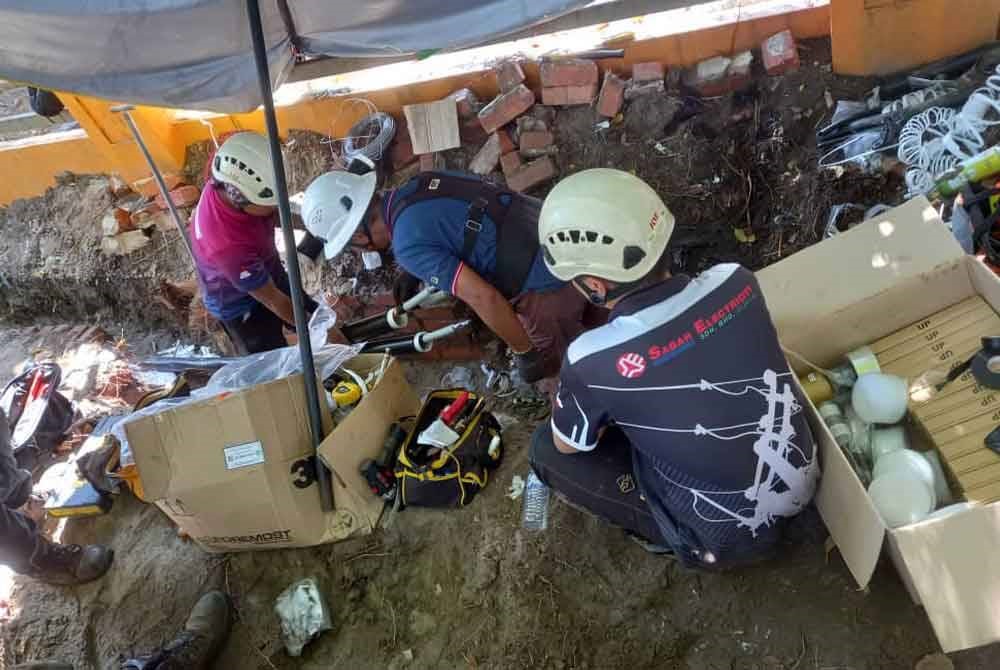 Gangguan elektrik di Labuan disebabkan kerosakan kabel bawah tanah