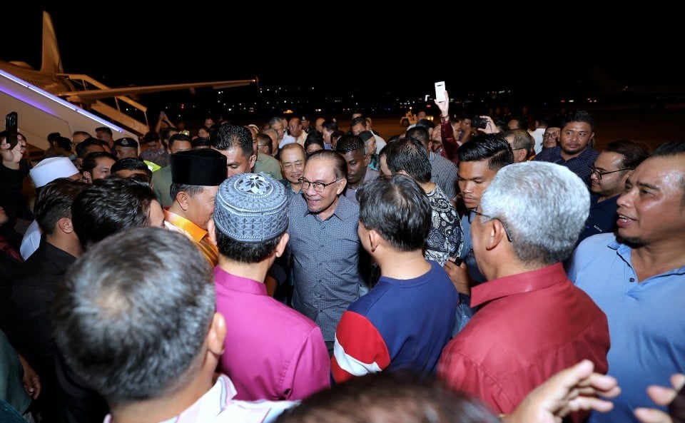 PM tiba di Kota Kinabalu untuk lawatan sehari