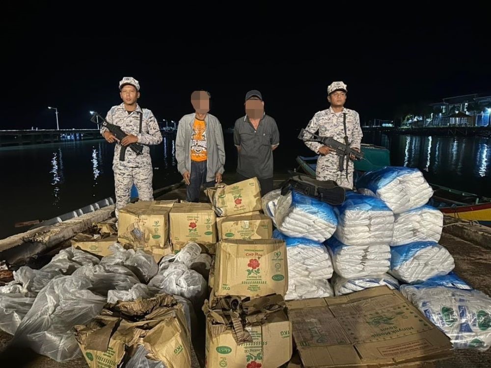 Maritim Malaysia rampas 973kg barang kawalan tanpa permit