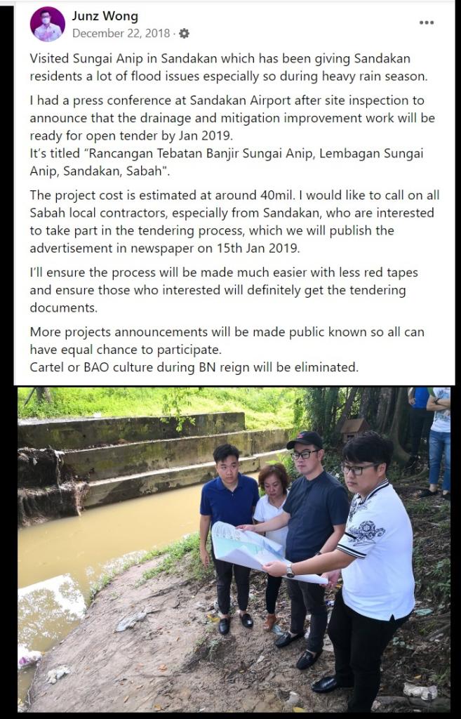 Kroni JKR, Kartel Tender ‘Jutaya Liew’ Yang Gagal Projek Tebatan Banjir ...