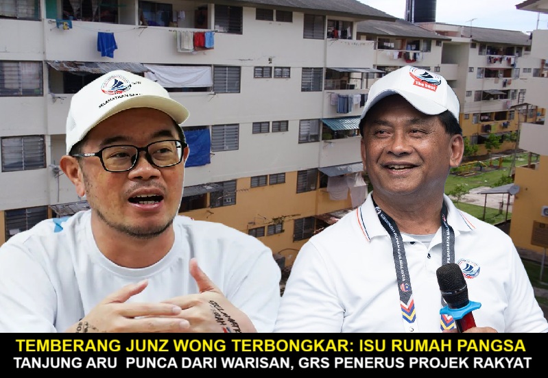 Temberang Junz Wong Terbongkar: Isu Rumah Pangsa Tanjung Aru Punca Dari Warisan Sendiri, GRS Penerus Projek Rakyat