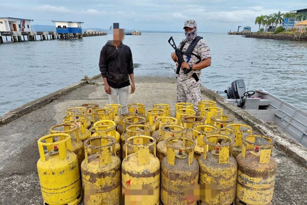 Maritim Malaysia patahkan penyeludupan LPG bersubsidi ke negara jiran
