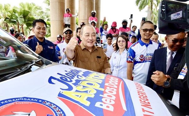Hajiji lancar Jelajah Aspirasi Bebas Dadah Sabah, libatkan 150 motosikal