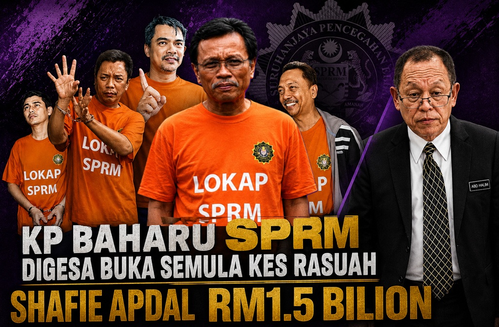 KP Baharu SPRM digesa buka semula kes rasuah Shafie Apdal RM1.5 Bilion